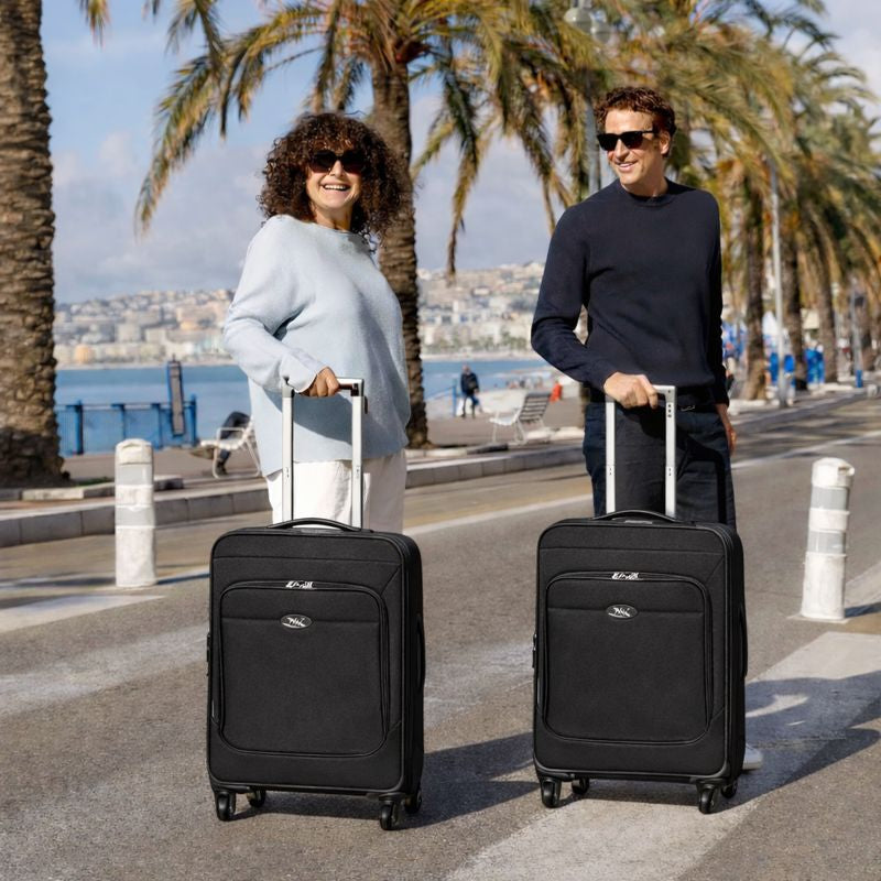 Set de 3 Valises Souple Textile