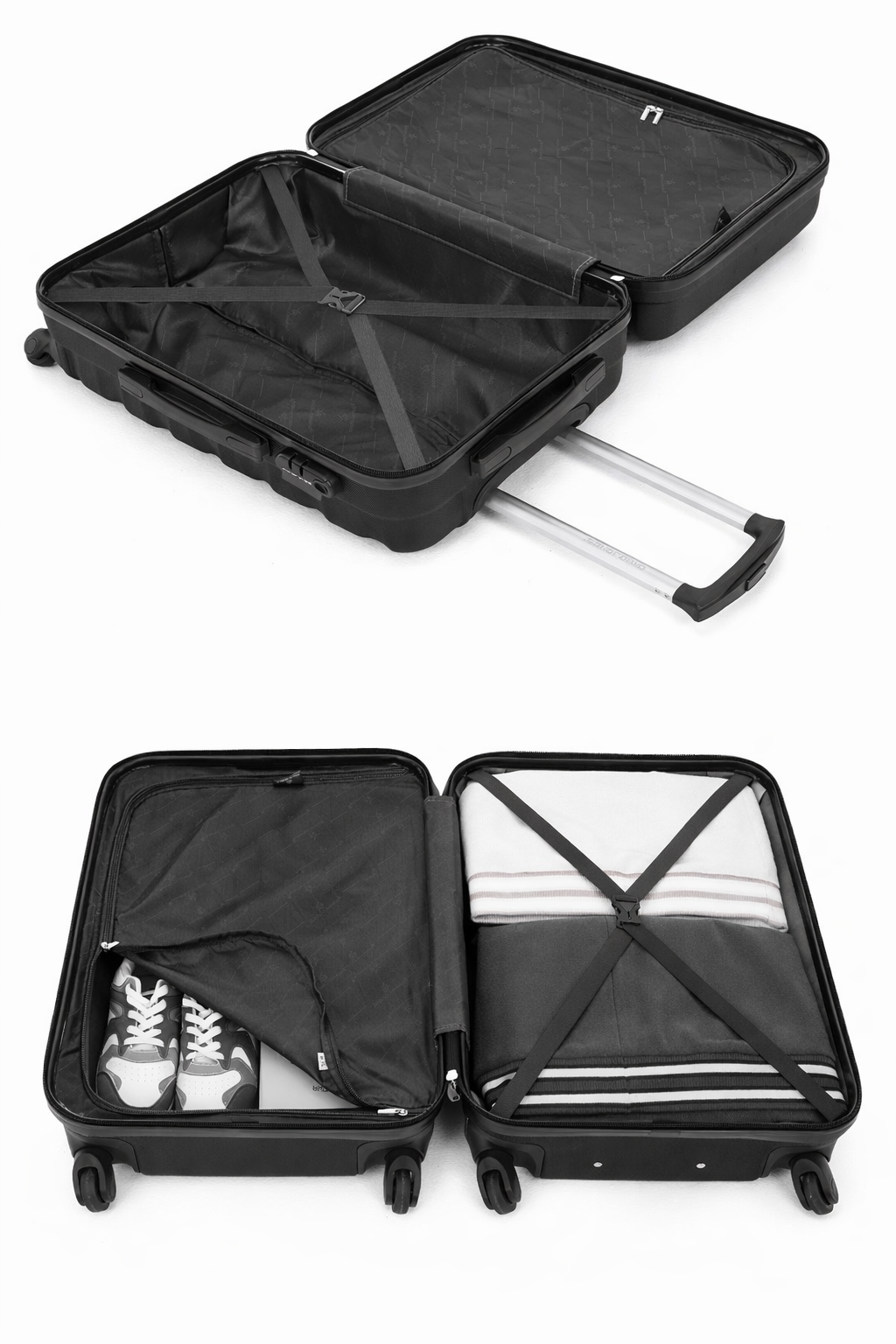 Set de 3 Valises David Jones - Noir