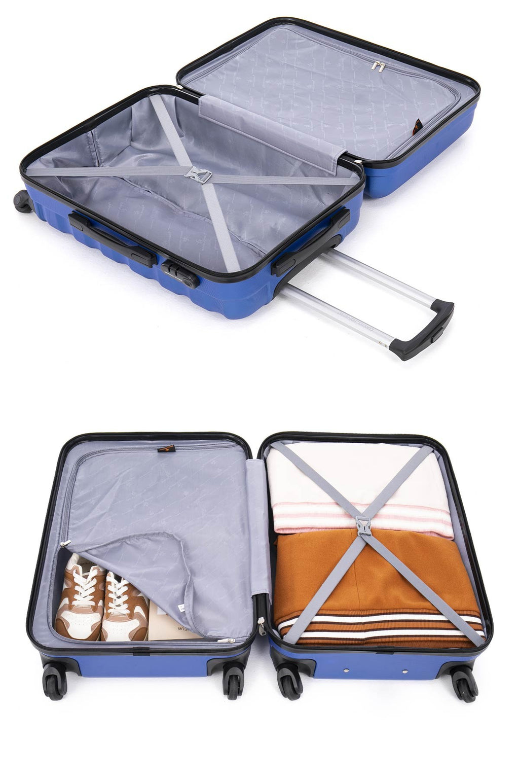Valise Soute David Jones - 75cm Bleu