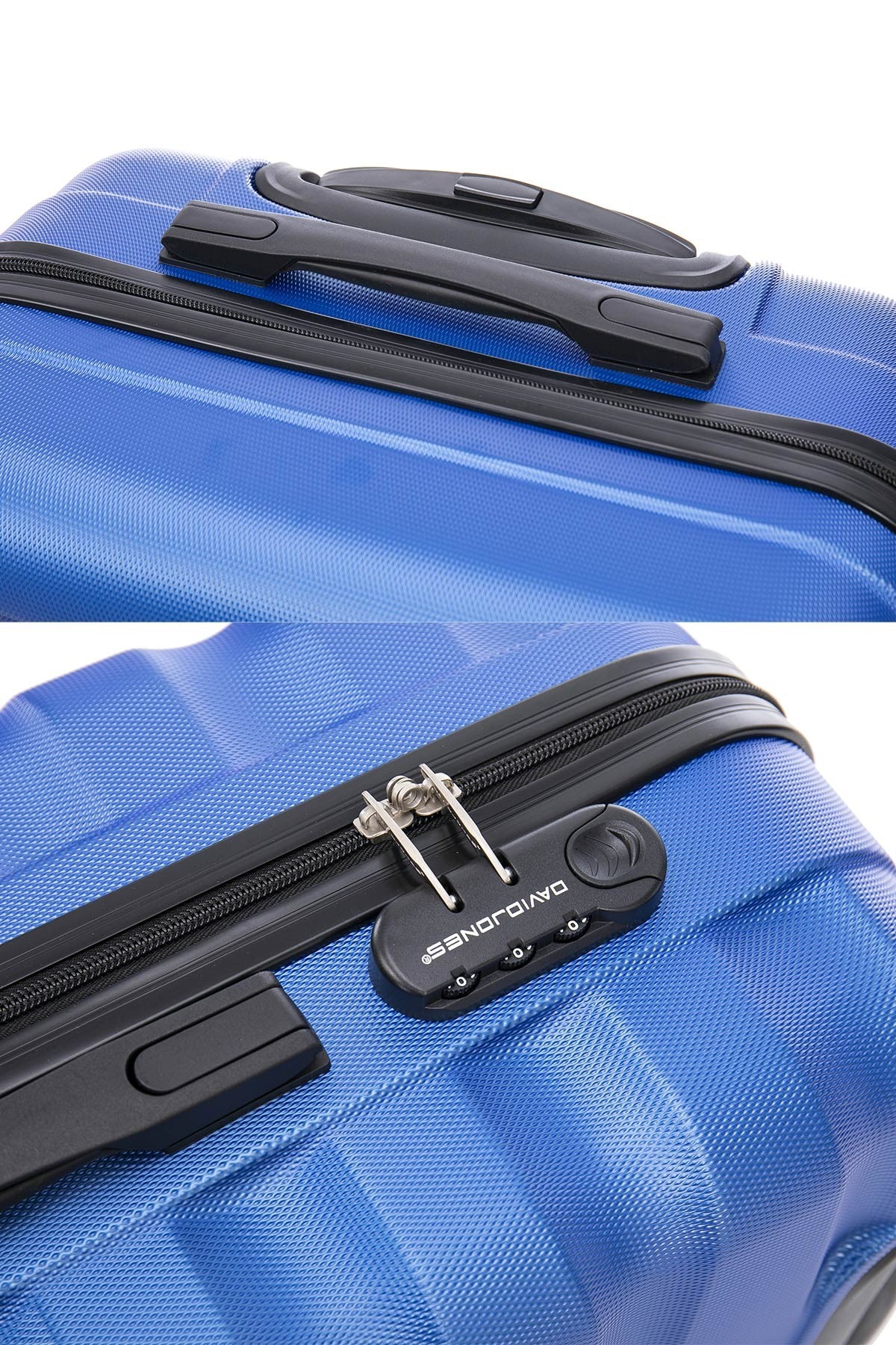 Set de 3 Valises David Jones - Bleu