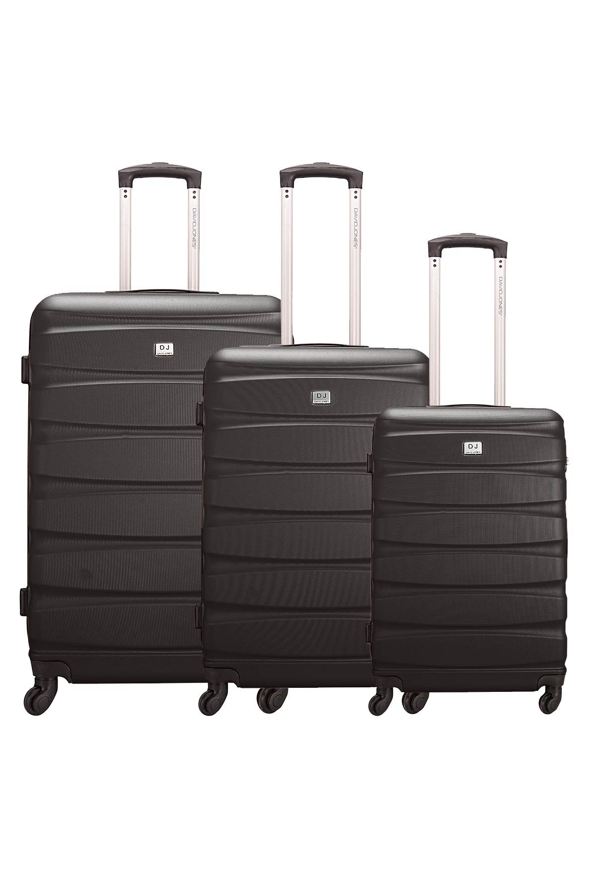Set de 3 Valises David Jones - Anthracite