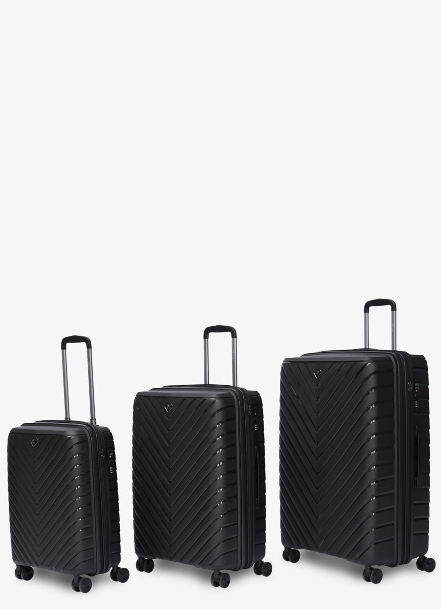 Set de 3 Valises Invictus - Noir