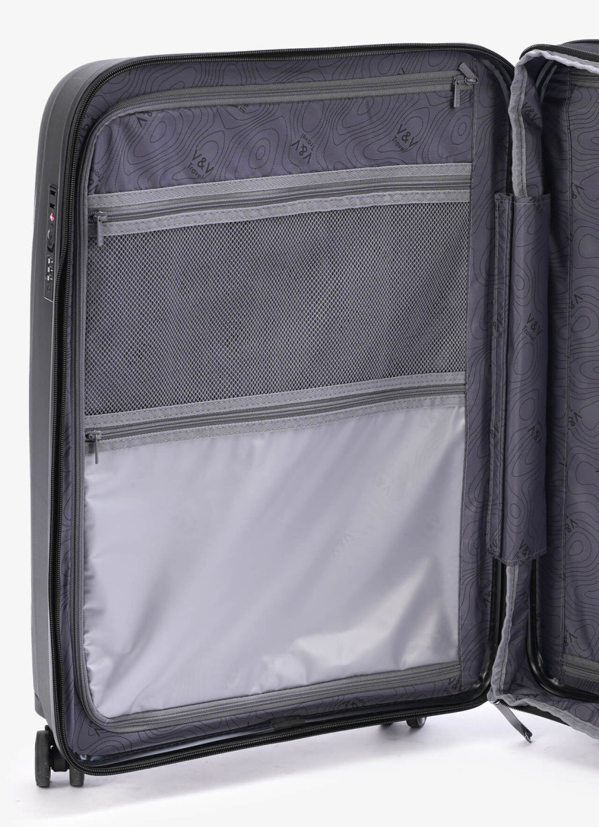 Valise moyenne Travel Flash light - 65 Noir