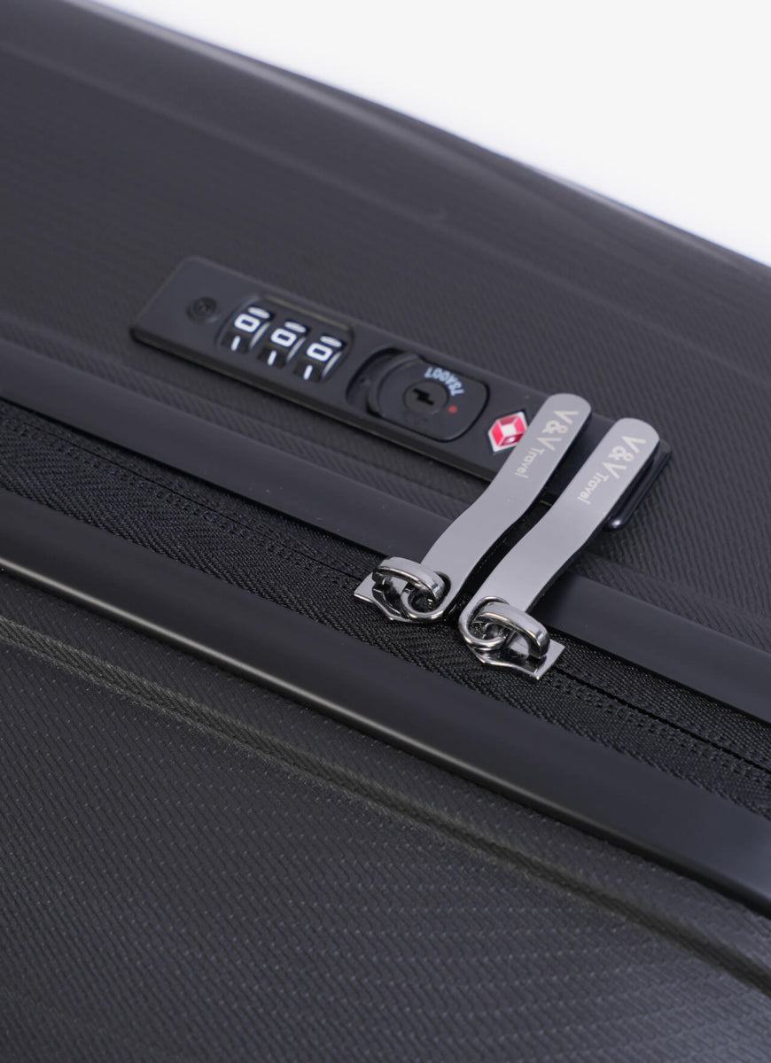 Valise moyenne Travel Flash light - 65 Noir