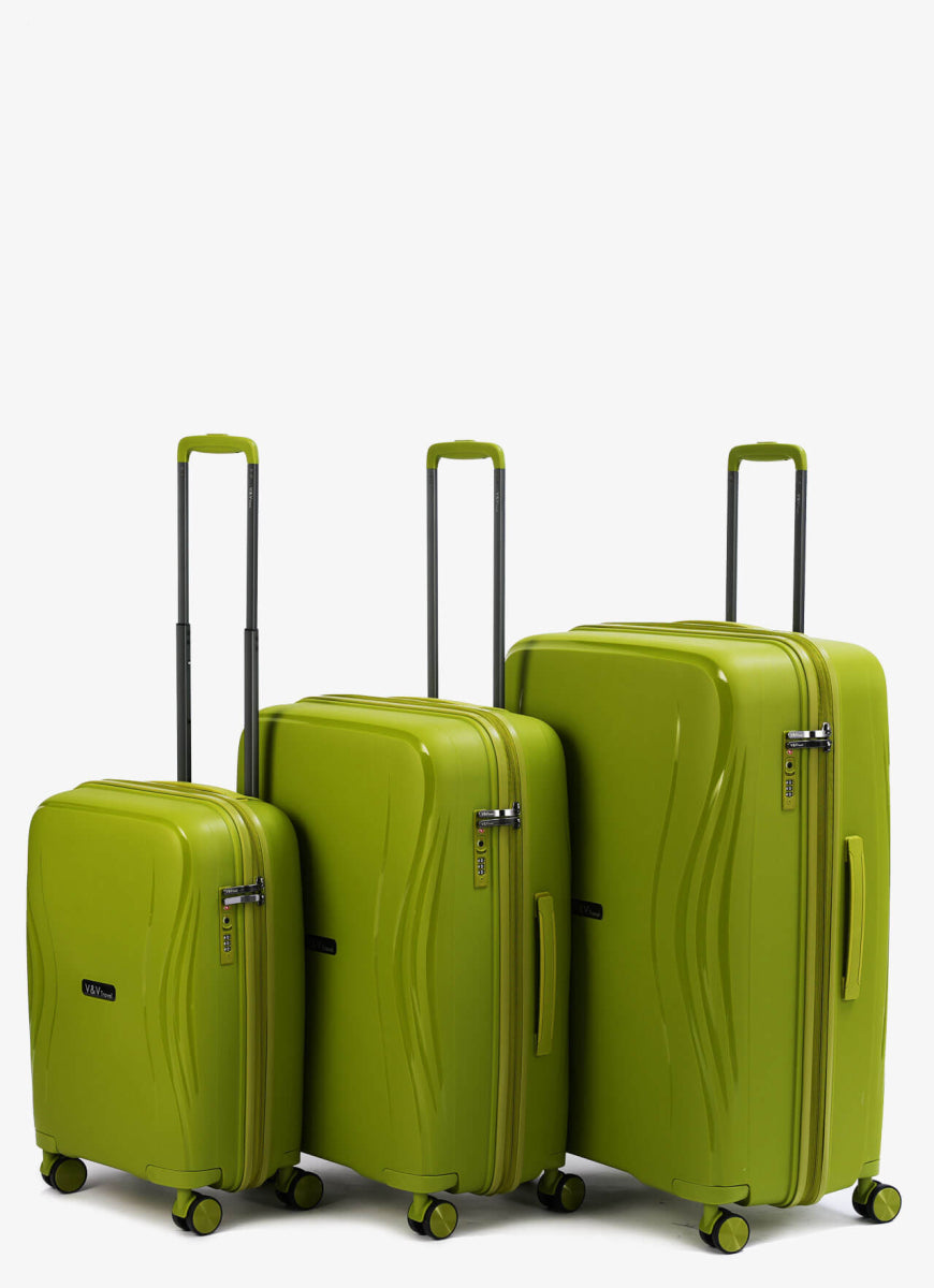 Valise cabine Travel Flash light - 55 olive