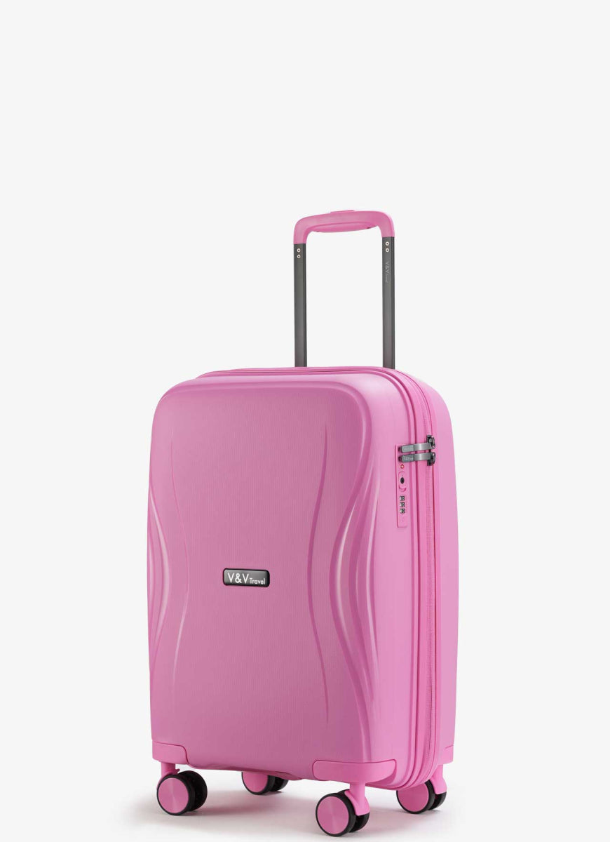 Set de 3 Valises Travel Flash light - Rose
