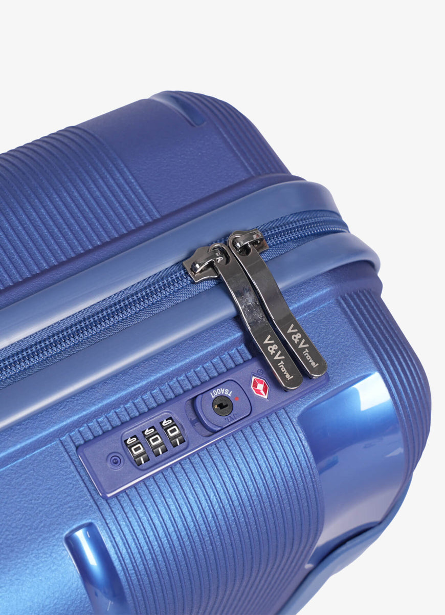 Valise Soute Travel Mettalo - 75 Bleu