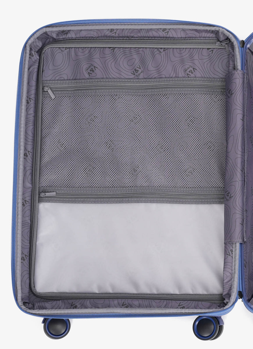 Valise Soute Travel Mettalo - 75 Bleu