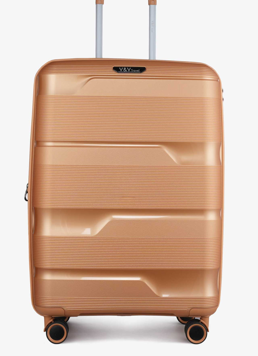 Valise Moyenne Travel Mettalo - 65 Orange