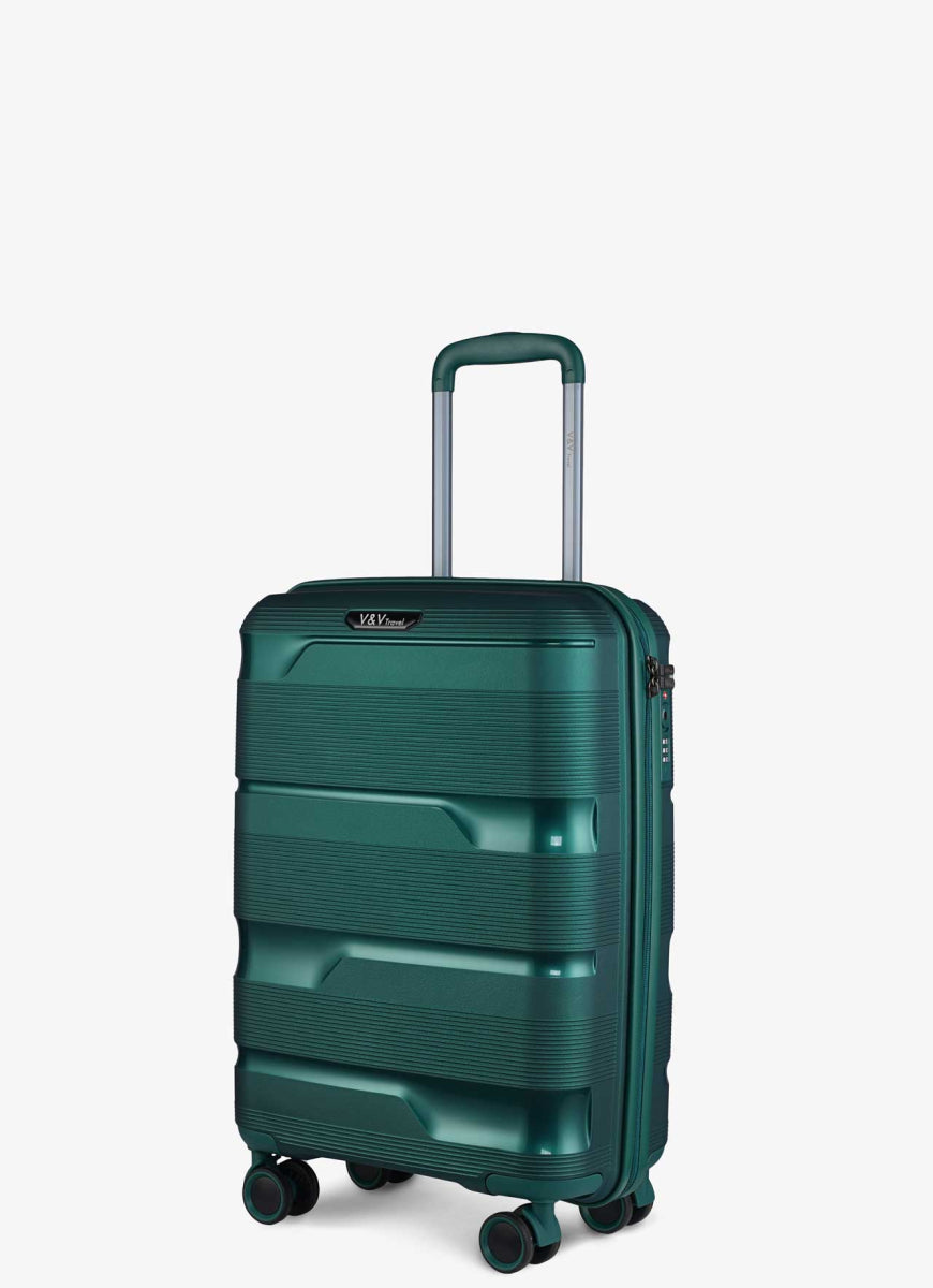 Set de 3 Valises Travel Metallo - Vert