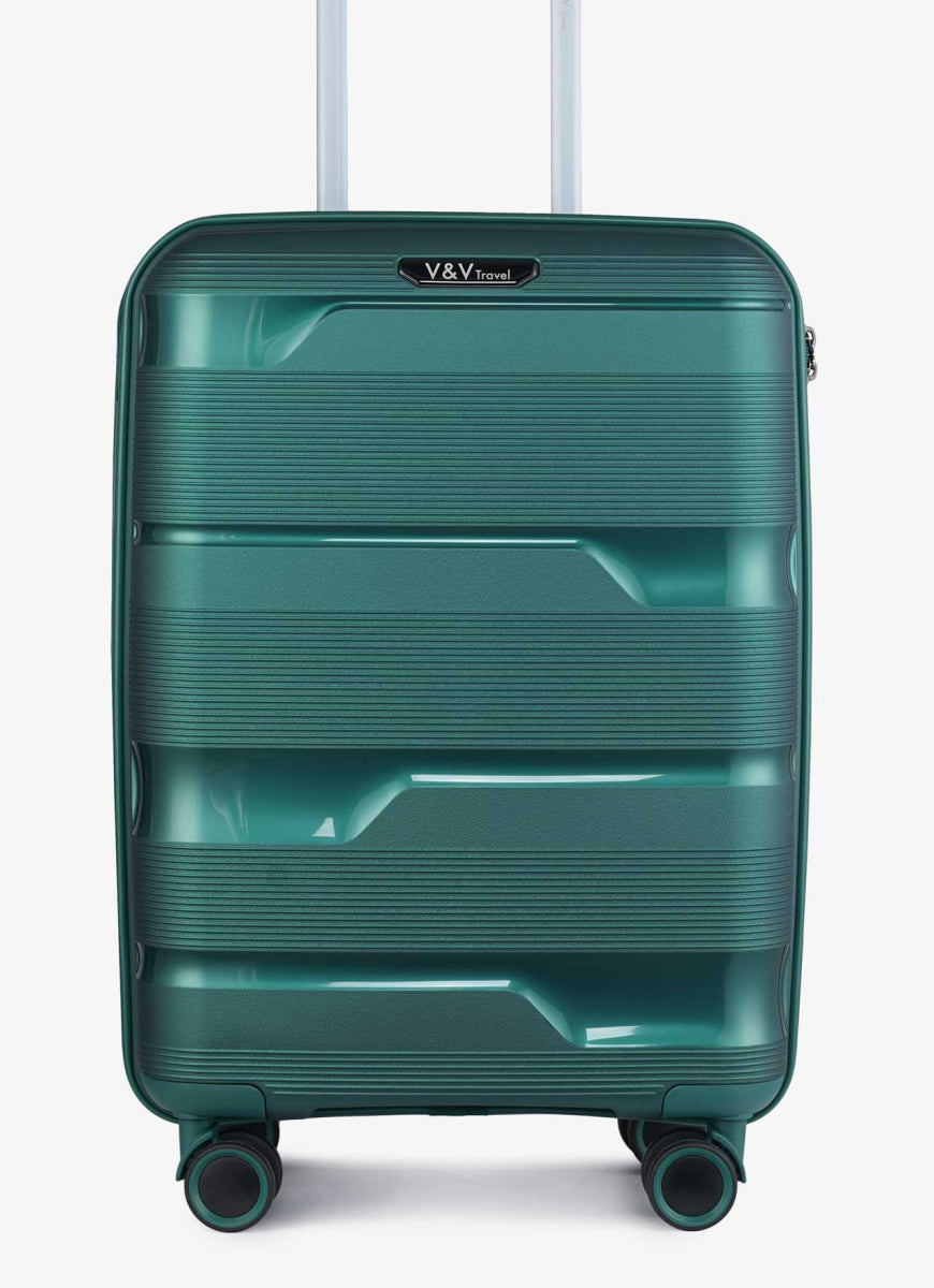 Set de 3 Valises Travel Metallo - Vert