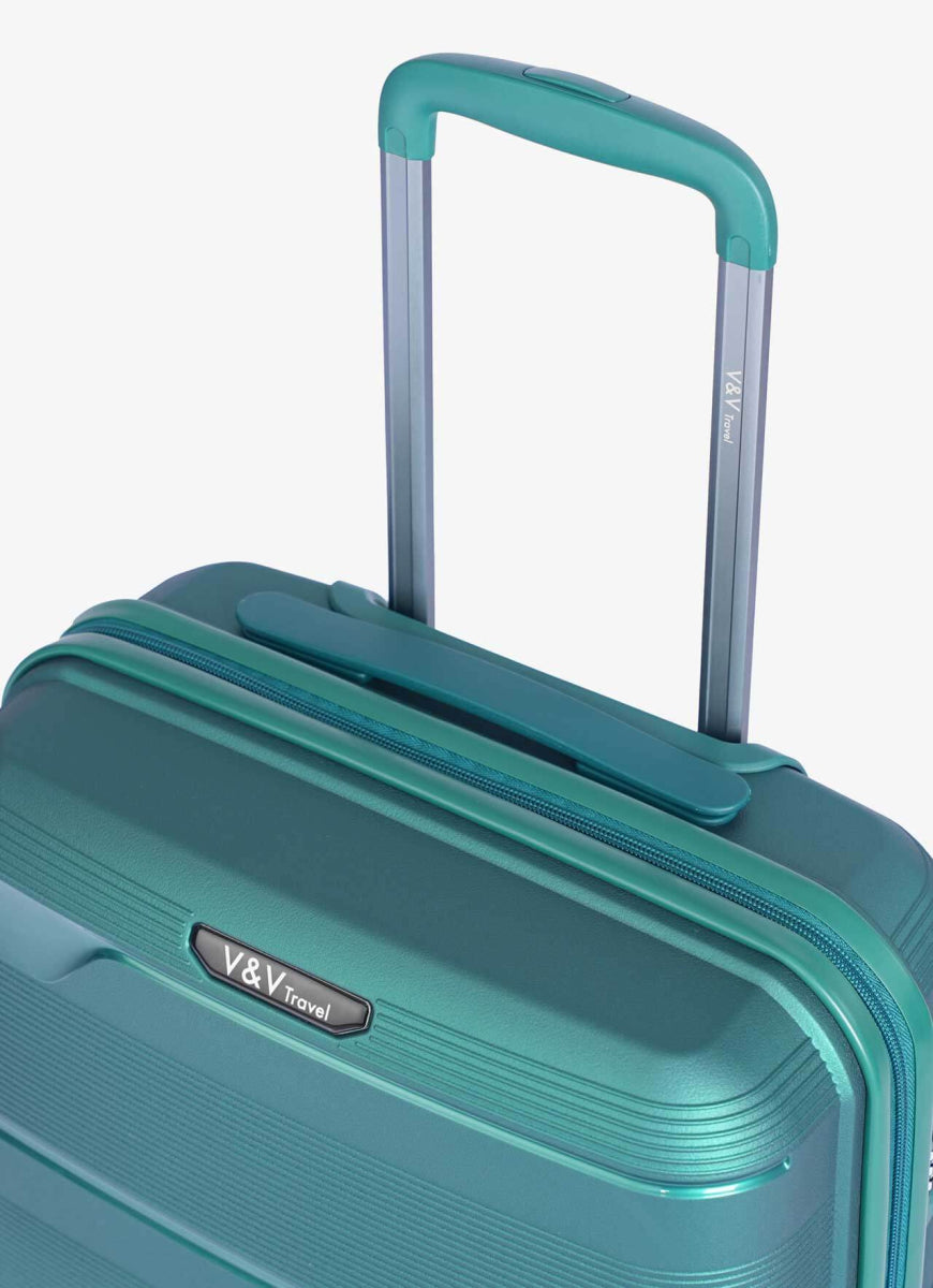 Set de 3 Valises Travel Metallo - Vert
