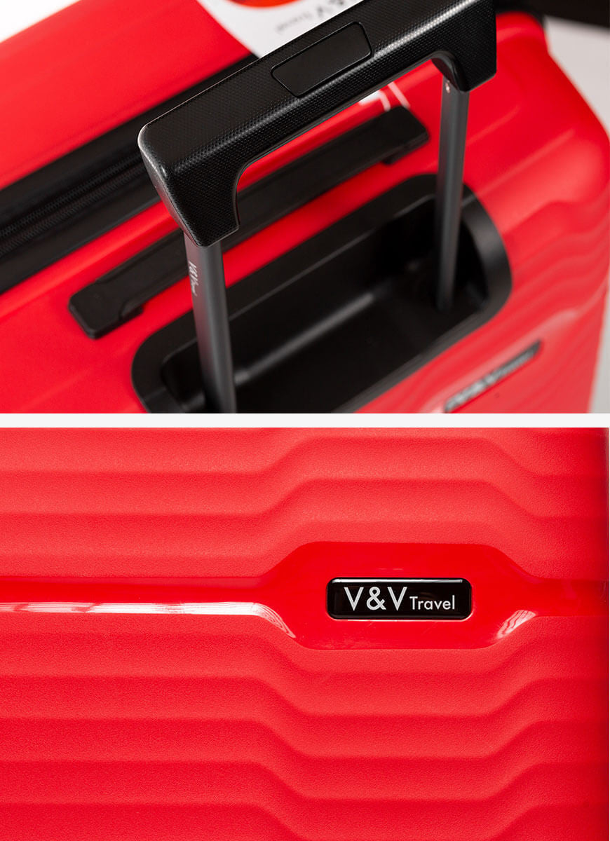 Set de 3 Valises Travel Summer Brave - Rouge
